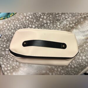 Elegant Cream and Black Women's Bag